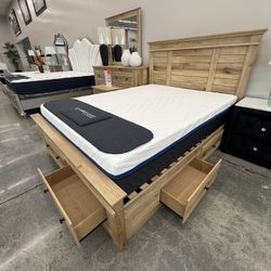 4 PC QUEEN BEDROOM SET 