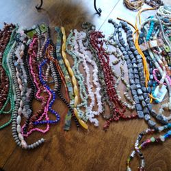 Strands Of Beads, $4 each Or 3 for $10