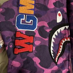 Bape Hoodi Purple