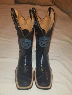 EEL SKIN BOOTS
