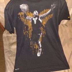Kobe Bryant Data Sport Graphic Nike Tee Size Medium