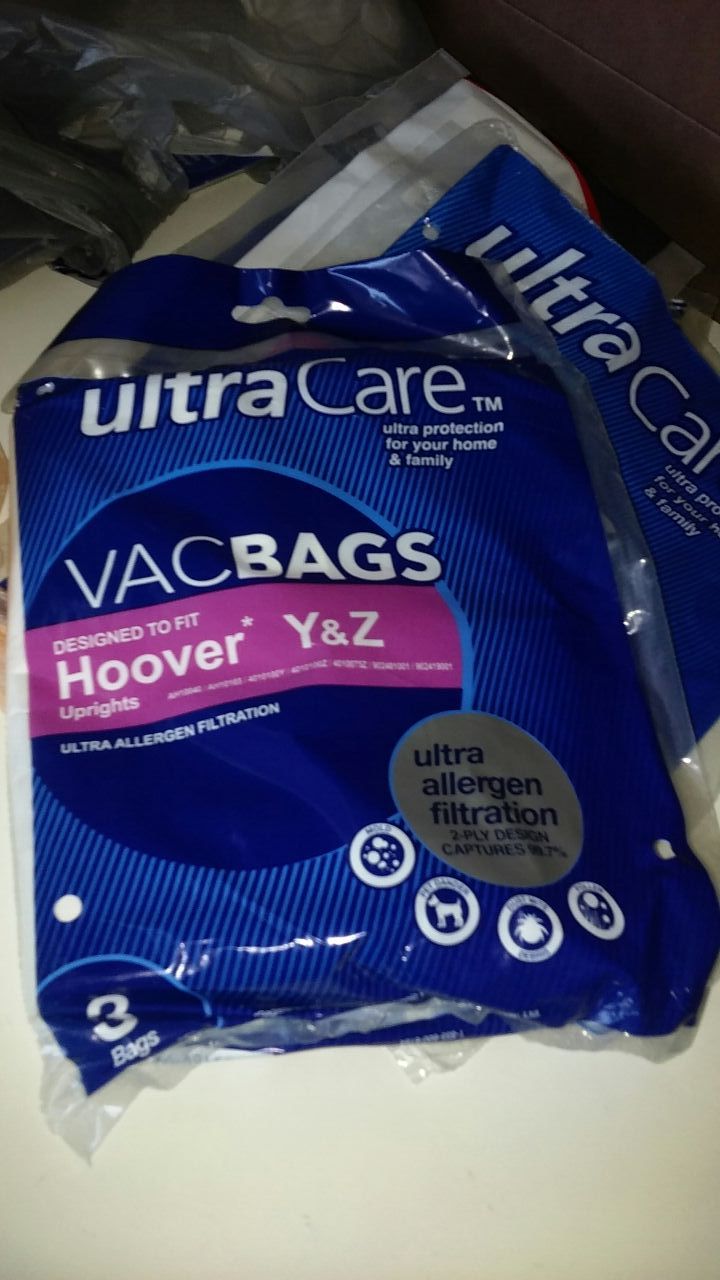 Bolsas para una aspiradora hoover