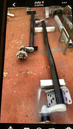 1. Torsion  80”. 6000 lbs. 6 lug.   325.00.     Also.  1.  72”.  3500 lbs.   5 lug.   275.00
