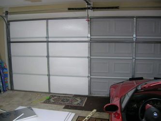 Insulation garage doors
