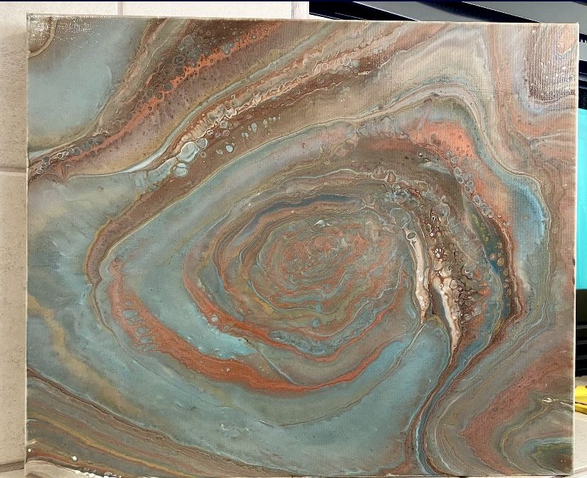 Original Fluid Art Painting