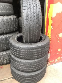 275/55/20 Used all four