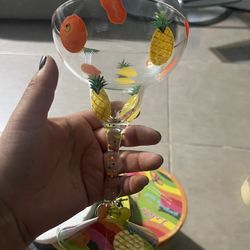 Lolita Pineapple Margarita Glass