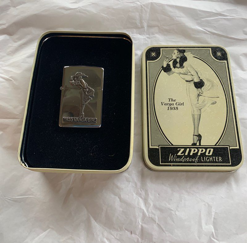 Zippo Lighter - The Varga Girl 1935