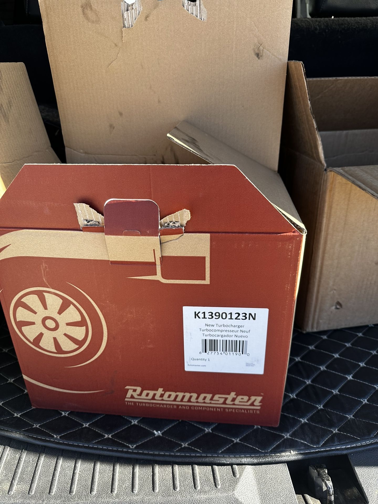 Rotomaster turbocharger Escape 2015