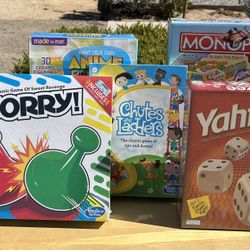 Children’s Board Games/Read Description