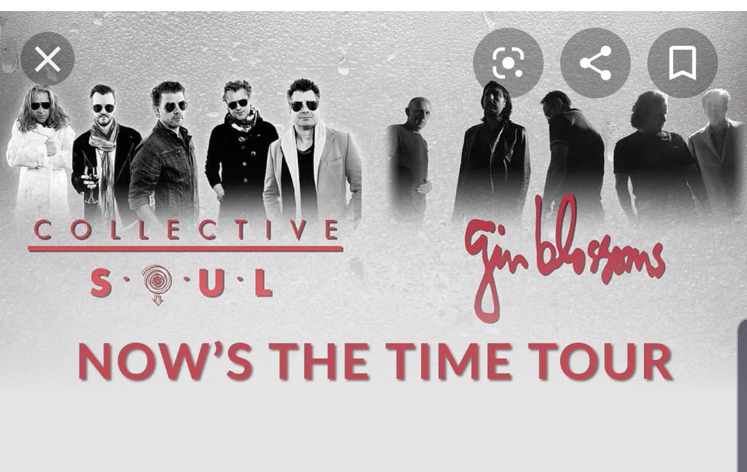 Collective soul and the Gin blossoms tickets
