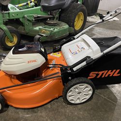 STIHL-Self Propelled/Battery op Mower-Reduced”