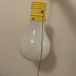 Vintage 1960’s Giant Light Bulb Lamp