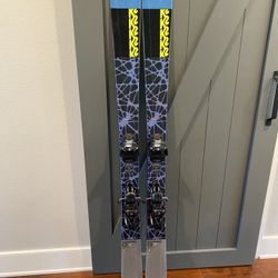 2022 K2 Mindbender 98Ti Alliance Womens skis with Salomon Warden 11 bindings