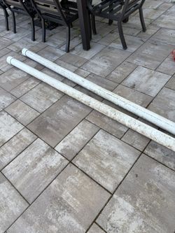 2 Sections Of 10’ Schedule 40 PVC pipe (4” Dia)