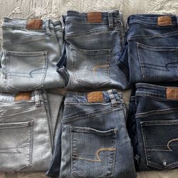 Woman’s American Eagle Jeans Sizes 10 & 12