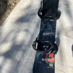 151cm Burton Blunt Snowboard