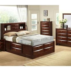 EMILY STOTAGE 4 pc BEDROOM SET