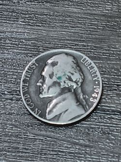 This One Is A Very Great Piece Perfect For Your Collection Only For Collectors Collectable It's A (1943) Jefferson Nickel 