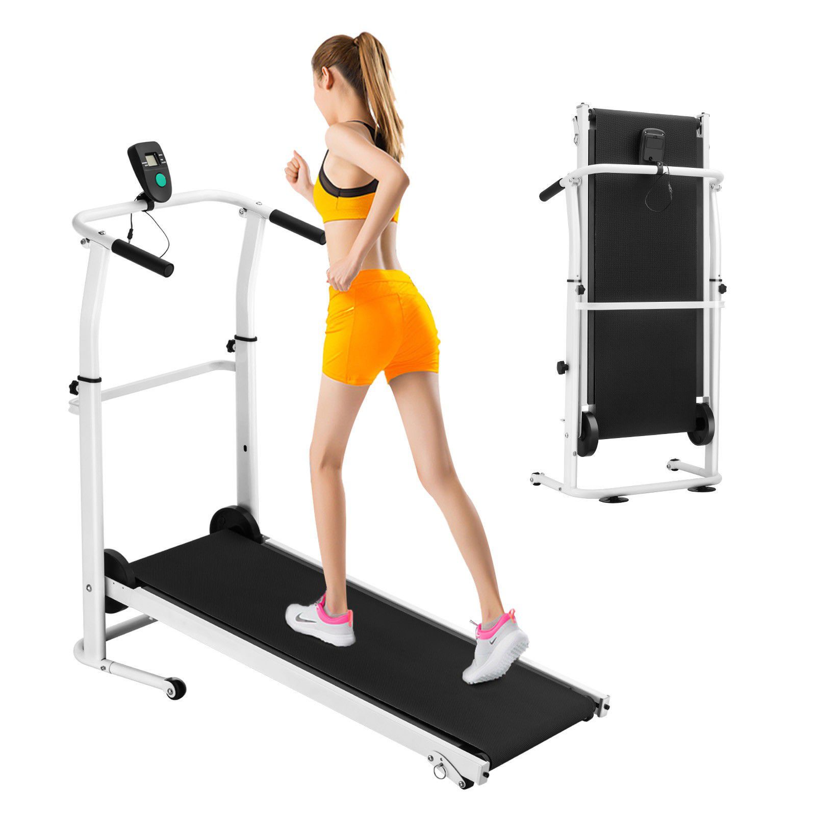 NEW Portable Treadmill Fitness Exercise for home workout living area bedroom backyard gym