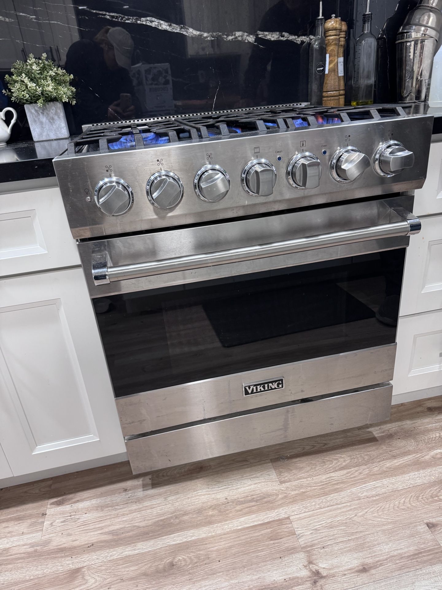 Viking 5 Burners Stove 30” Width