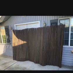 Natural Reed Privacy Fence  (6’x9’)