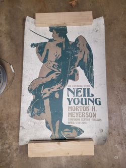 Neil Young Solo Tour Poster