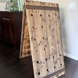 Rustic Decorative Wine Bottle Holder