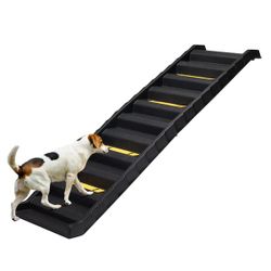 Pet Ramp, Dog Ramp, Black/ Yellow portable heavy duty pet ramp , NEW