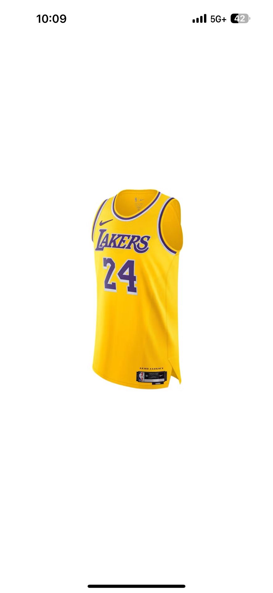 Kobe Bryant Lakers Jersey 