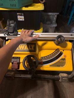 Dewalt table saw DWE1480