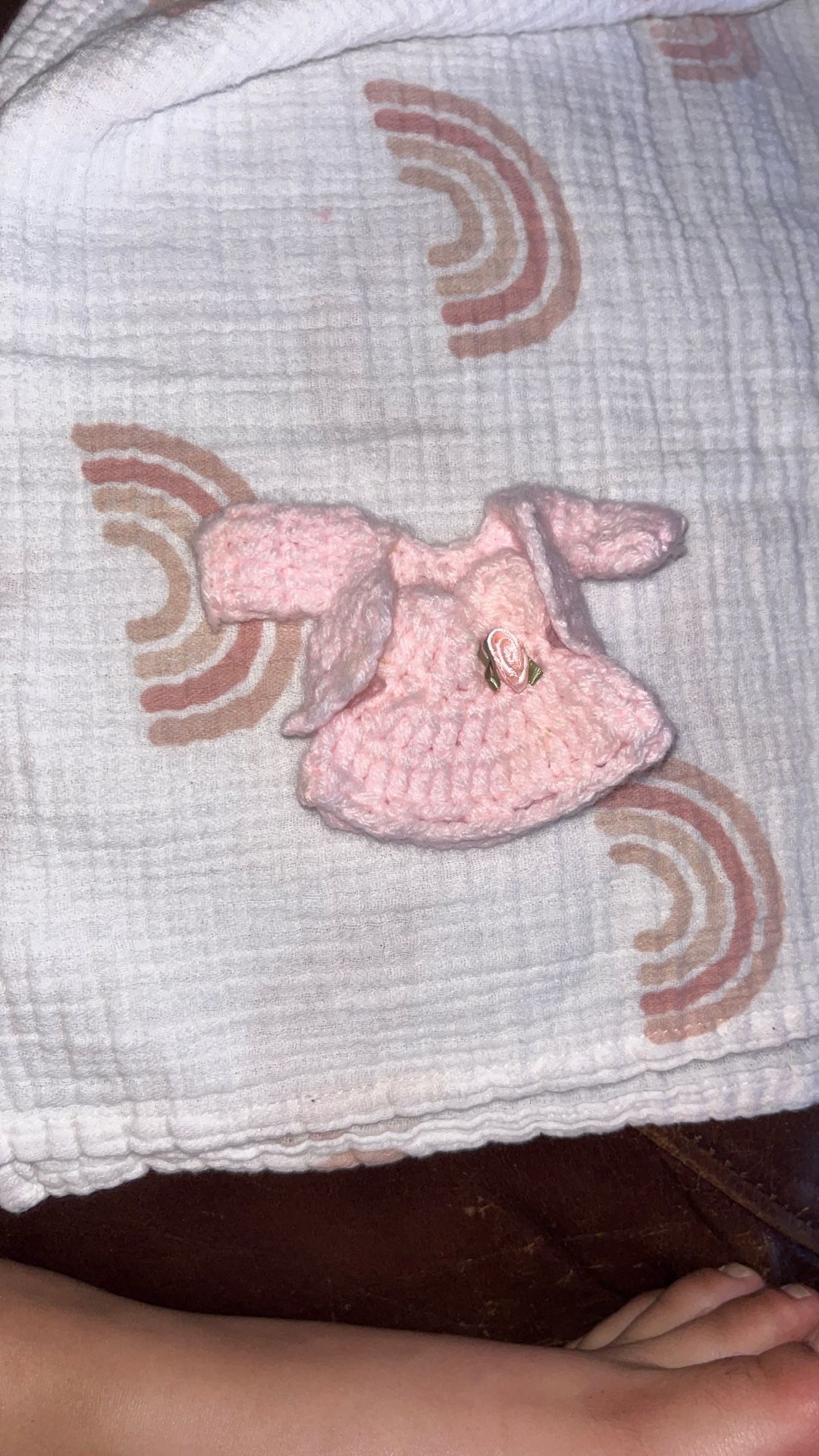 Cute Littel Pink Jacket And Dress