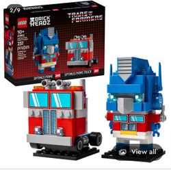 Lego Brick Headz 40803 Optimus Prime Robot & Vehicle