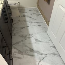 Installation of laminate and vinyl floors