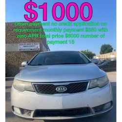 2011 Kia  No Credit Application No Requirement