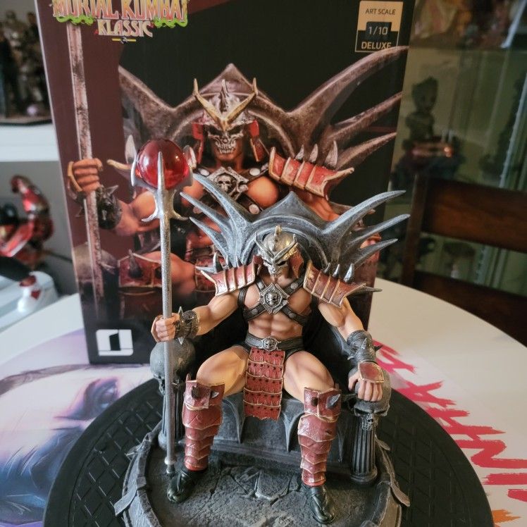 Iron Studios Presents Mortal Kombat Shao Kahn Statue