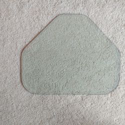 Glass End Table Top Beveled Edges