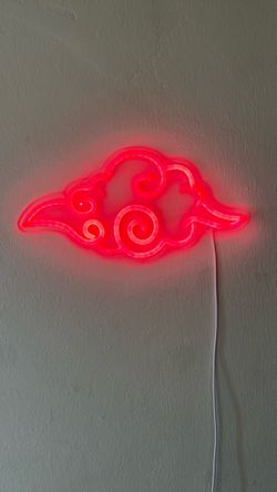 Akatsuki Cloud Neon LED Wall Sign