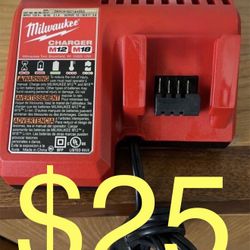 Milwaukee Charge M18 And M12 