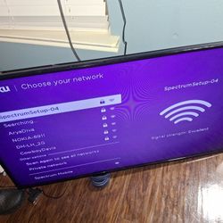 50 Inch Insignia Tv W Roku,  Can Deliver For Xtra $5