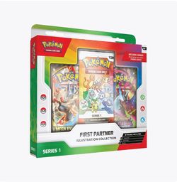 Pokemon TCG: First Partner Illustration Collection (Series 1) *FACTORY SEALED*