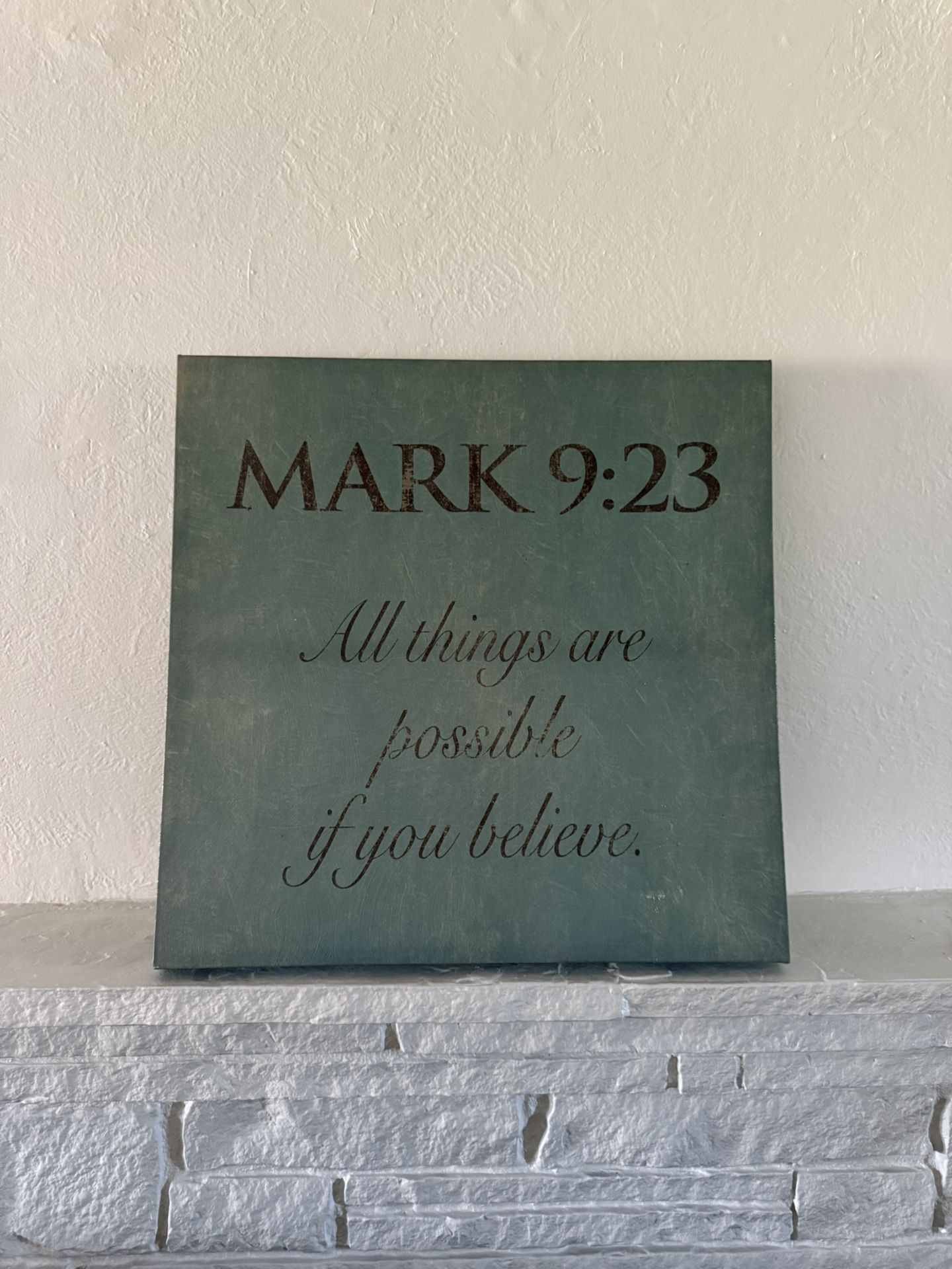 Scripture canvas