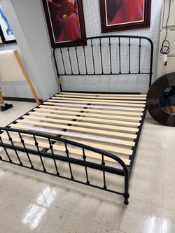 Birch Lane King Size Metal Bed