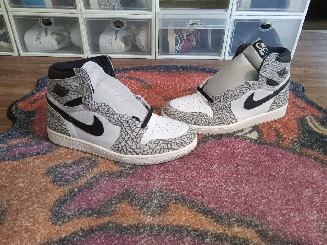Aj1 High Elephant Print 2023 Size 10.5 New Without Box