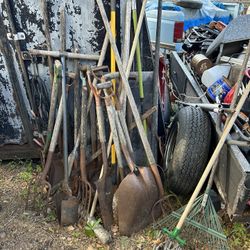 Shovels, Rakes, Spades 