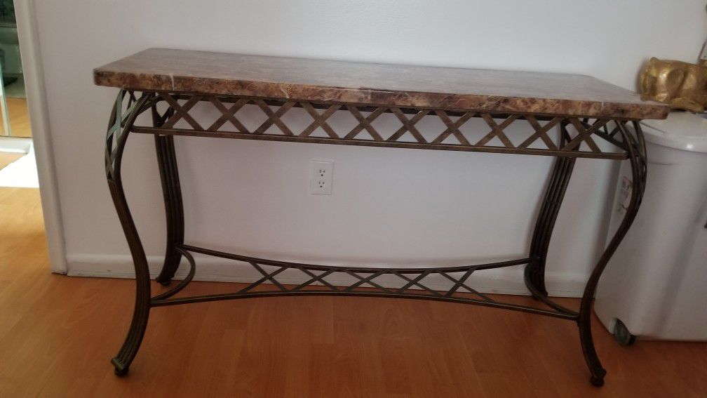 Marmol Console table $90 negotiable