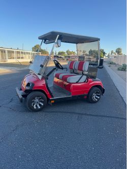 2002 Yamaha golf cart. Title in hand