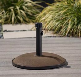 Brown Concrete Umbrella Base - 54757