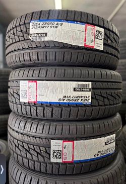 215/45/17 FALKEN ZE950 installed / balanced