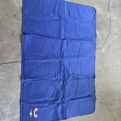 Arf Pets Self-Cooling Solid Gel Dog Crate Mat, 35 x 55 in